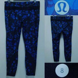 Lululemon Inspire Tight 8 Medium Women'sFull-On Luxtreme Porcelaine Digie Dandy
